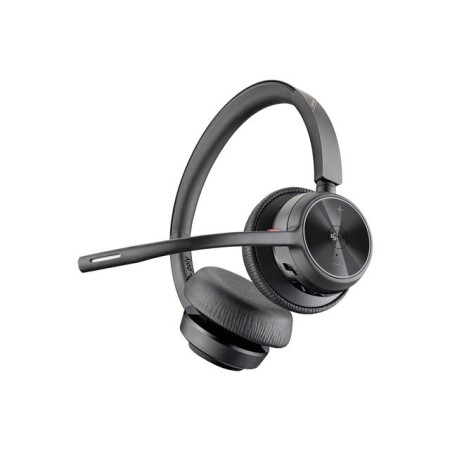 Auriculares poly voyager 4320 inalambrico negro