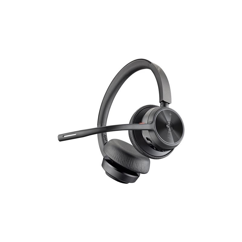 Auriculares poly voyager 4320 inalambrico negro