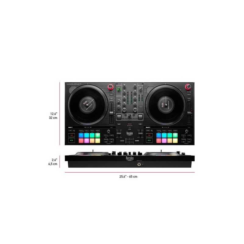 Mesa de mezclas hercules djcontrol inpulse t7