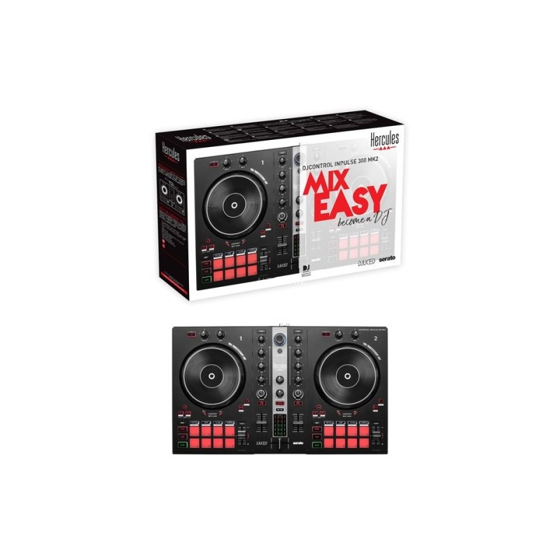 Mesa de mezclas hercules consola dj inpulse 300 mk2