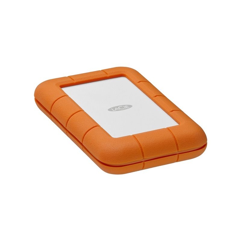 Disco duro externo hdd lacie rugged 1tb 2.5 pulgadas usb tipo c