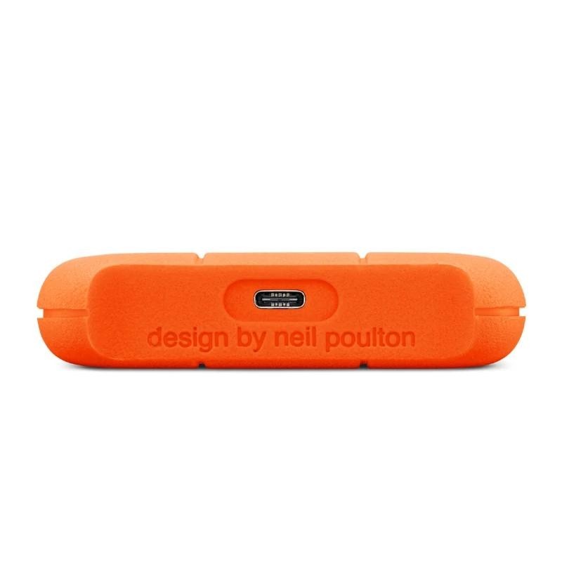 Disco duro externo hdd lacie rugged 1tb 2.5 pulgadas usb tipo c