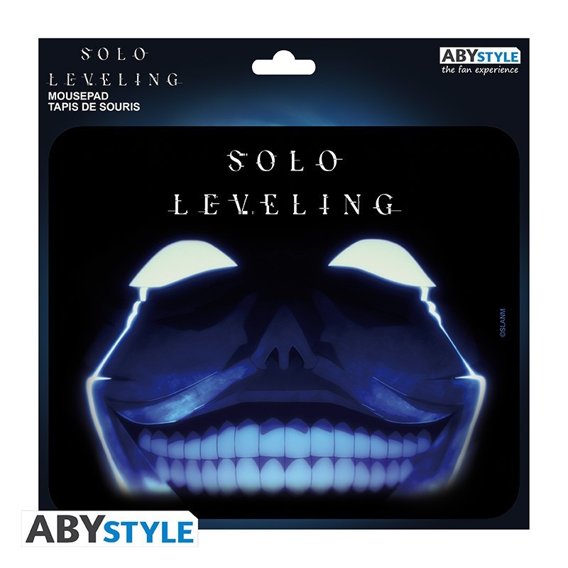 Alfombrilla de ratón flexible abystyle solo leveling estatua de dios