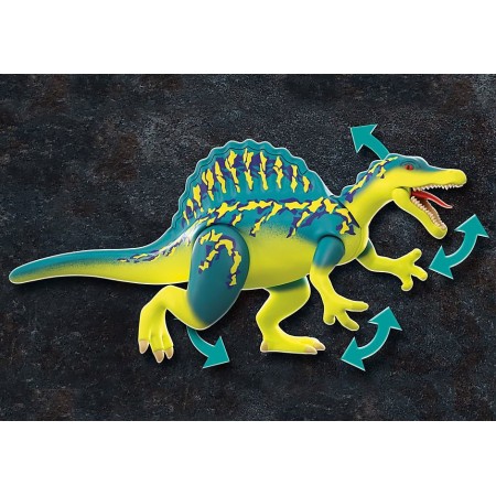Playmobil spinosaurus: doble poder de defensa