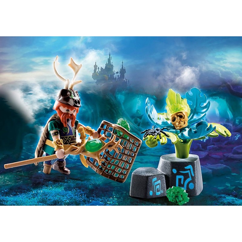 Playmobil violet vale - mago de las plantas