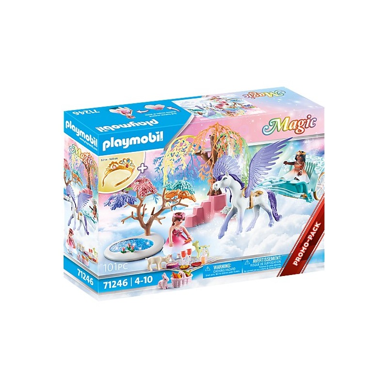 Playmobil pícnic con carruaje pegaso