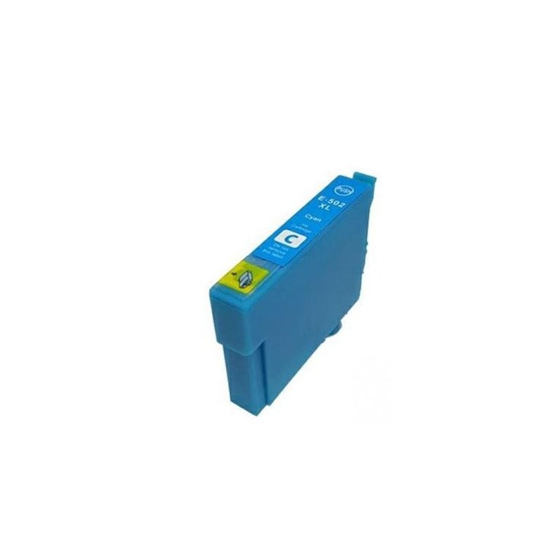 Cartucho de tinta compatible dayma epson 502xl cian 470 pag premium - t02w2 - t02v2