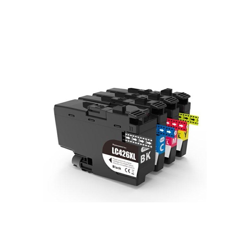 Cartucho de tinta compatible brother lc426 negro 3.000 pag. premium
