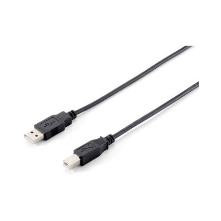 Cable impresora equip usb a - usb b - macho - macho - 5m - negro