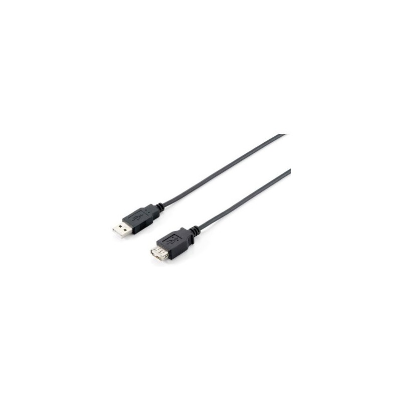 Cable equip alargo usb 2.0 tipo a macho - hembra 3m