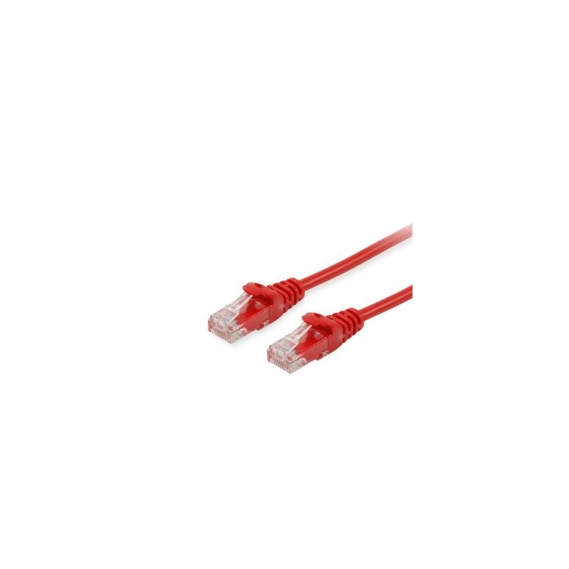 Cable red equip latiguillo rj45 u - utp cat6 0.5m rojo