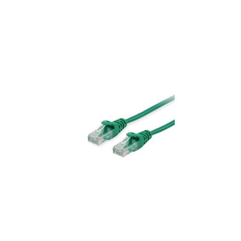 Cable red equip latiguillo rj45 u - utp cat6 0.5m verde