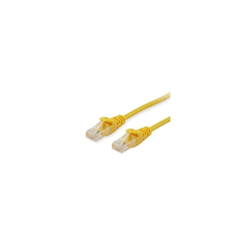 Cable red equip latiguillo rj45 u - utp cat6 1m amarillo