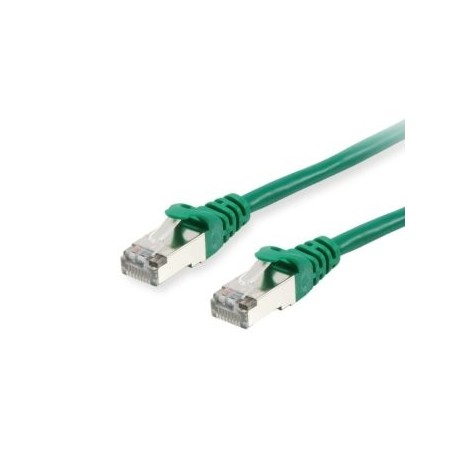 Cable de red equip latiguillo rj45 s - ftp cat6a 20m verde