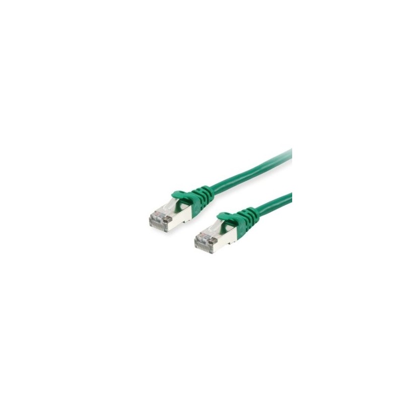 Cable de red equip latiguillo rj45 s - ftp cat6a 20m verde