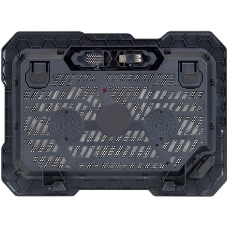 Base refrigeracion conceptronic para portatiles 2 ventiladores 125mm hasta 15.6 pulgadas