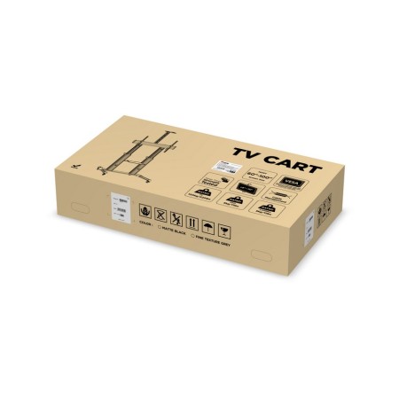 Soporte suelo con ruedas tv equip vesa hasta 100 pulgadas 1000x600mm max 100kg