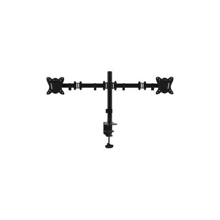 Soporte pantalla equip para mesa dos brazos 2 pantallas 13 pulgadas - 27 pulgadas de brazo inclinable y giratorio 360º max. vesa