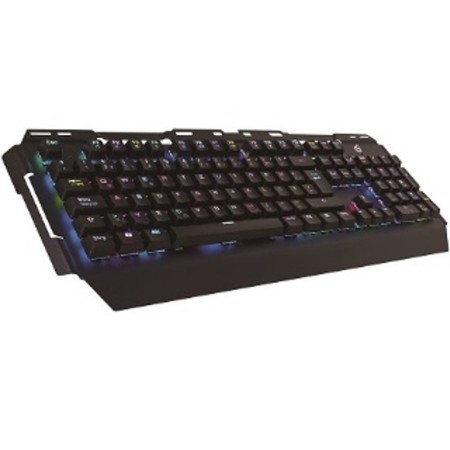 Teclado gaming conceptronic kronic01es mecanico rgb usb 8 teclas programables