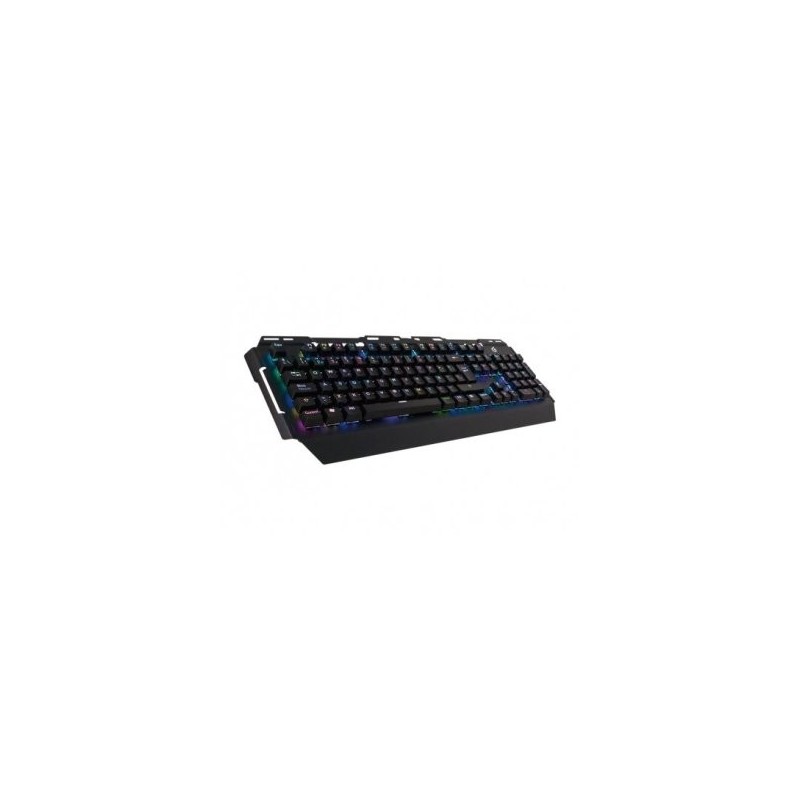 Teclado gaming conceptronic kronic01es mecanico rgb usb 8 teclas programables