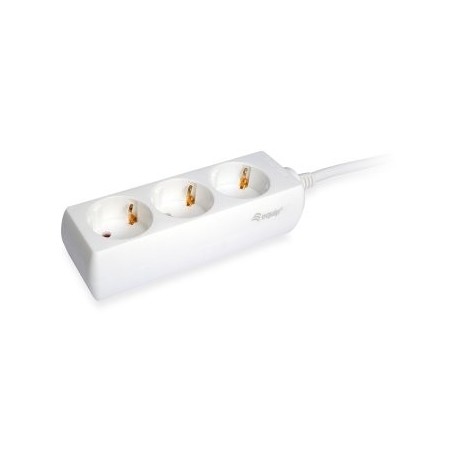Regleta equip con 3 tomas cable de red de 1.5 metros