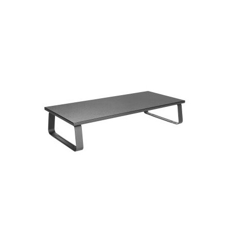 Soporte sobremesa equip para monitor acero negro