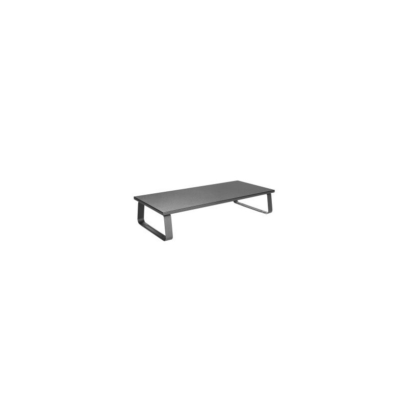 Soporte sobremesa equip para monitor acero negro