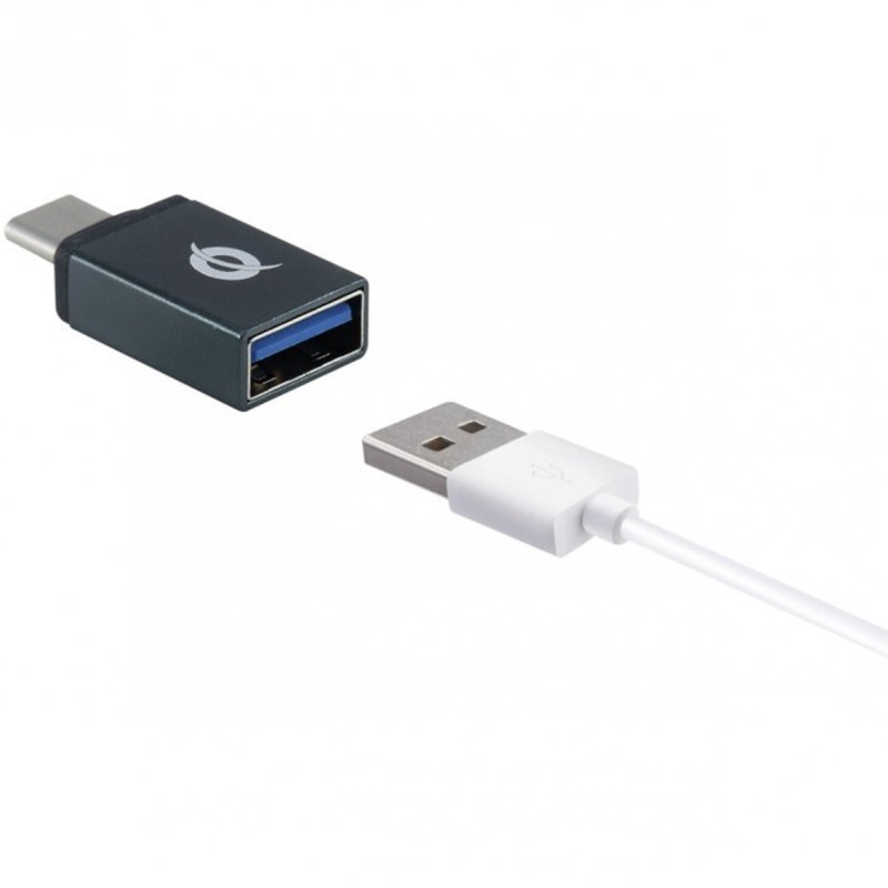 Kit adaptadores conceptronic usb tipo c 3.1 macho a usb a 3.1 hembra otg 5gb - s pack 2 unidades