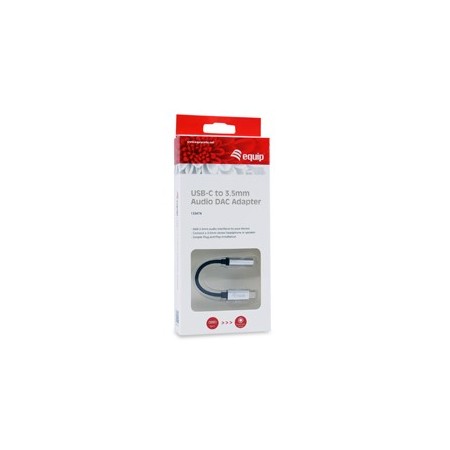 Cable adaptador equip usb tipo c a audio jack 3.5mm hembra