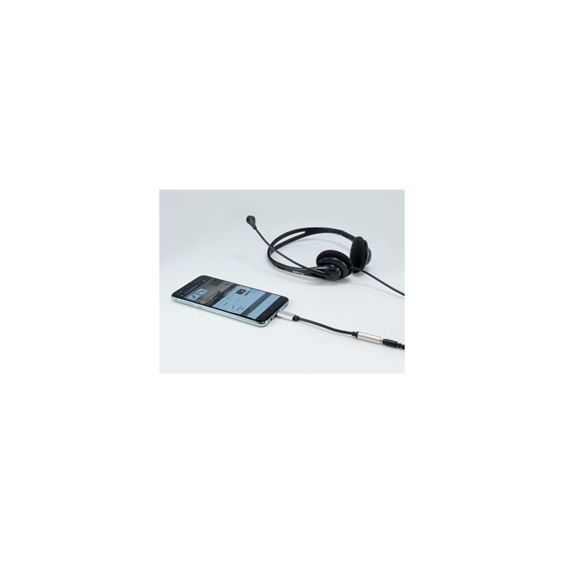 Cable adaptador equip usb tipo c a audio jack 3.5mm hembra