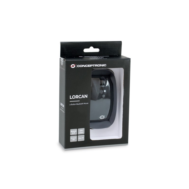 Mouse raton conceptronic lorcan01 bluetooh - 1600dpi