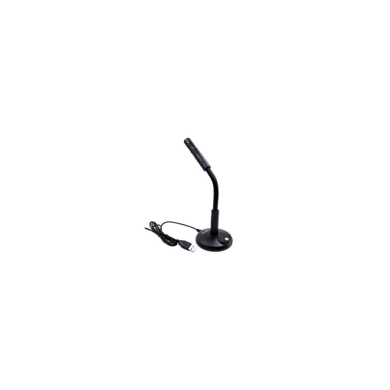 Microfono sobremesa equip onmidireccional usb brazo flexible boton mute