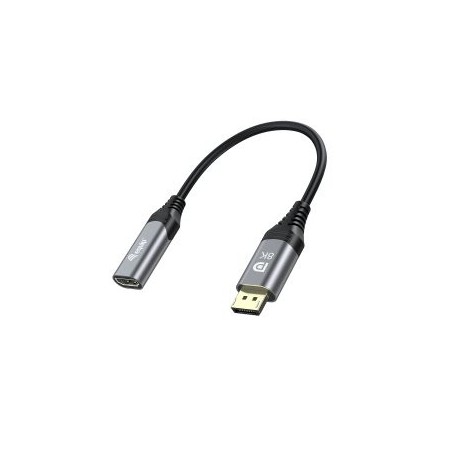 Cable displayport a hdmi equip 1.2 8k macho - hembra 0.15m