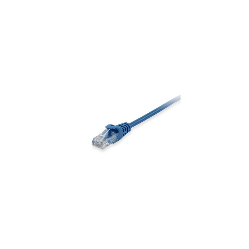Cable de red equip latiguillo rj45 u - utp cat6a 7.5m azul