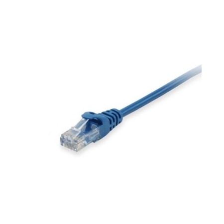 Cable de red equip latiguillo rj45 u - utp cat6a 15m azul