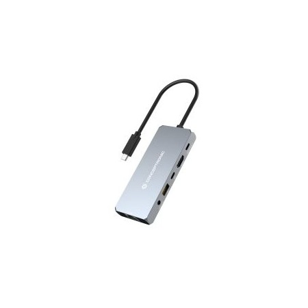 Docking station conceptronic usb tipo c 6 en 1