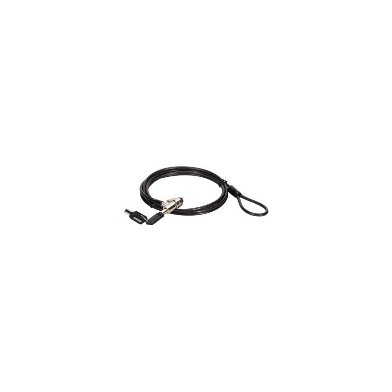 Cable seguridad para portatiles 1.8m conceptronic por llave