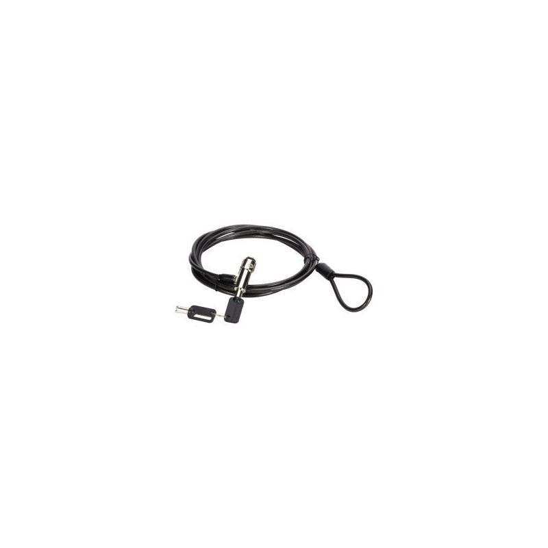 Cable seguridad conceptronic nano por llave para portatiles 1.8m
