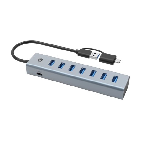 Hub conceptronic hubbies21g usb 3.0 - usb tipo c 7 en 1