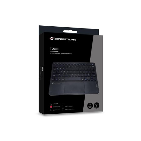 Teclado conceptronic tobin01bes inalambrico