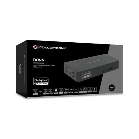 Docking station conceptronic donn31b 17 en 1