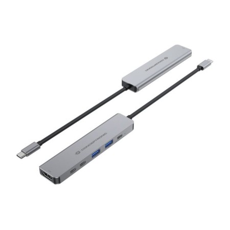 Docking usb - c conceptronic donn33g 1xhdmi 1xusb - c pd 100w 2xusb - a 3.0 2xusb - c