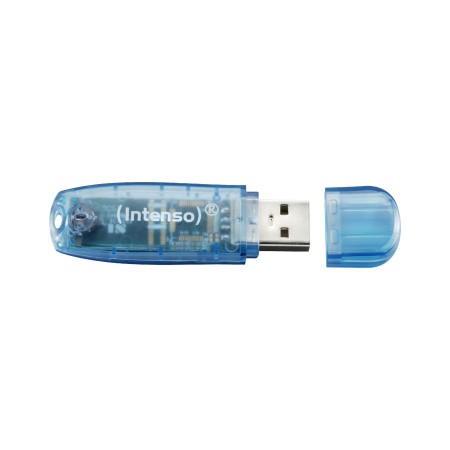 Intenso 3502450 Lápiz USB 2.0 Rainbow 4GB Azul
