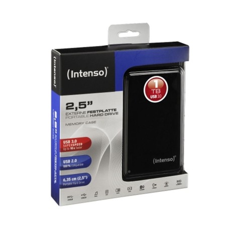 Intenso HDD Externo 6021560 1TB 2.5″ USB 3.0 Negro