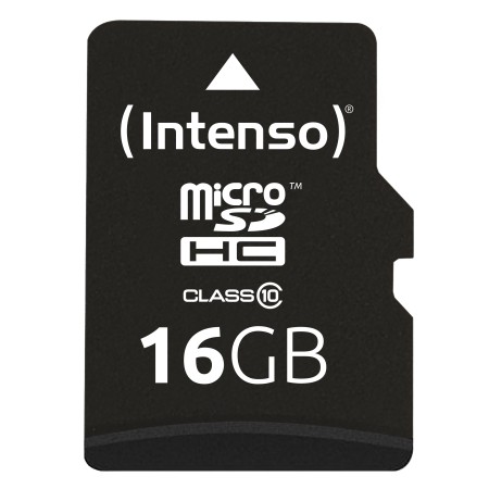 Intenso 3413470 Micro SD clase 10 16GB c/adapt