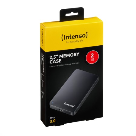 Intenso HDD Externo 6021580 2TB 2.5″ USB 3.0 Negro