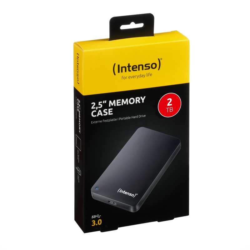 Intenso HDD Externo 6021580 2TB 2.5″ USB 3.0 Negro