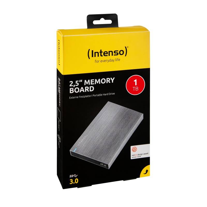 Intenso HDD Externo 6028660 1TB 2.5″ USB 3.0 Alumi
