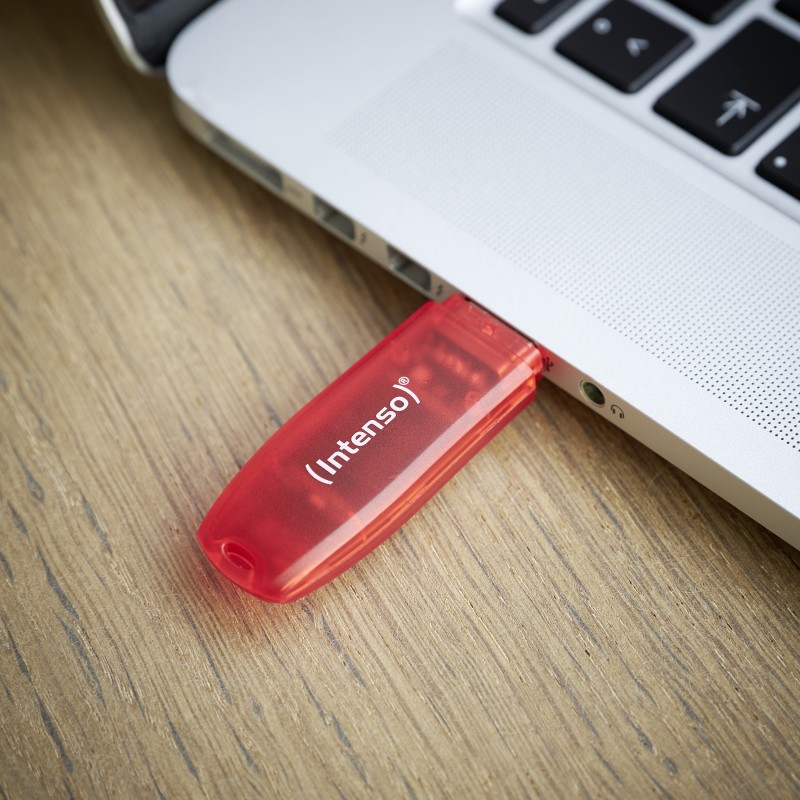 Intenso 3502491 Lápiz USB 2.0 Rainbow 128GB Rojo