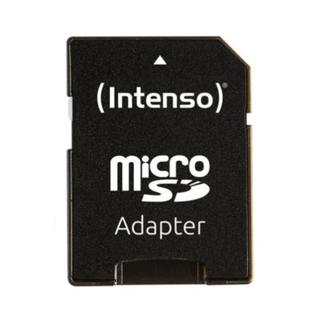 Tarjeta memoria micro sd intenso 128gb cl10 + adaptador sd